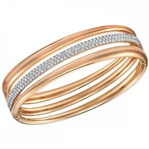 Swarovski Exact Bangle Rose Gold NWT
